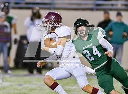 Thumbnail 1 in Franklin vs. Troy (UIL 3A D1 Area) photogallery.