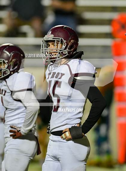 Thumbnail 2 in Franklin vs. Troy (UIL 3A D1 Area) photogallery.