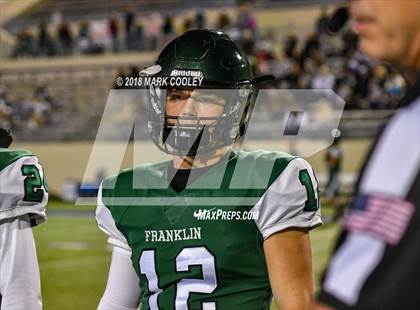 Thumbnail 3 in Franklin vs. Troy (UIL 3A D1 Area) photogallery.