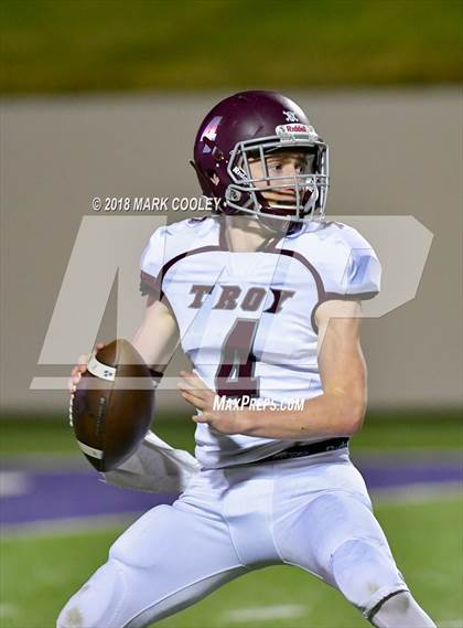 Thumbnail 3 in Franklin vs. Troy (UIL 3A D1 Area) photogallery.