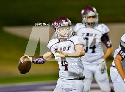 Thumbnail 2 in Franklin vs. Troy (UIL 3A D1 Area) photogallery.