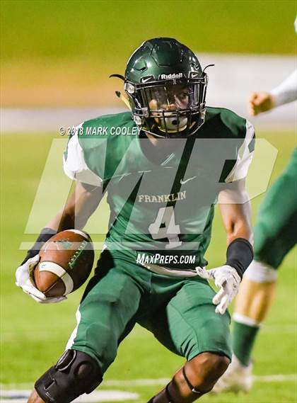 Thumbnail 3 in Franklin vs. Troy (UIL 3A D1 Area) photogallery.
