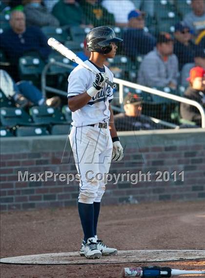 Thumbnail 2 in Downey vs. Turlock (CIF SJS D1 Playoffs) photogallery.