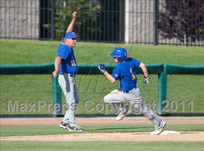 Thumbnail 2 in Downey vs. Turlock (CIF SJS D1 Playoffs) photogallery.