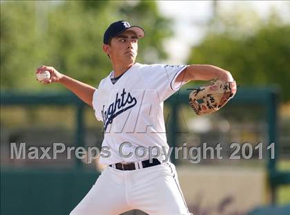 Thumbnail 2 in Downey vs. Turlock (CIF SJS D1 Playoffs) photogallery.