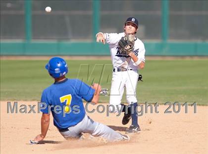 Thumbnail 1 in Downey vs. Turlock (CIF SJS D1 Playoffs) photogallery.