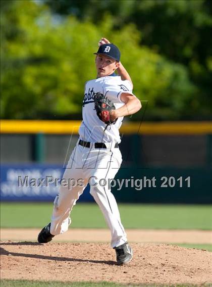 Thumbnail 1 in Downey vs. Turlock (CIF SJS D1 Playoffs) photogallery.