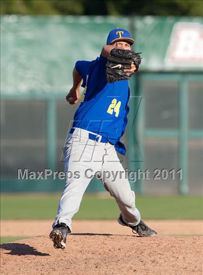 Thumbnail 3 in Downey vs. Turlock (CIF SJS D1 Playoffs) photogallery.