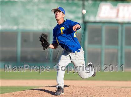 Thumbnail 1 in Downey vs. Turlock (CIF SJS D1 Playoffs) photogallery.