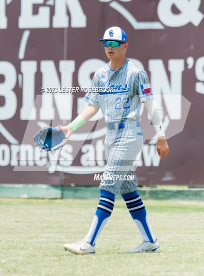 Thumbnail 2 in Santa Gertrudis Academy vs. London (UIL 3A Regional Finals) photogallery.