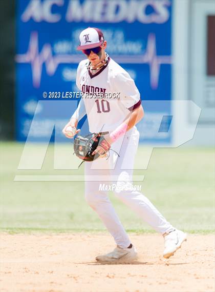 Thumbnail 2 in Santa Gertrudis Academy vs. London (UIL 3A Regional Finals) photogallery.