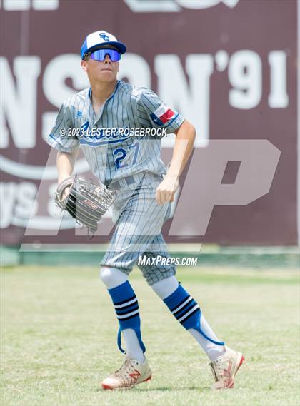 Thumbnail 2 in Santa Gertrudis Academy vs. London (UIL 3A Regional Finals) photogallery.