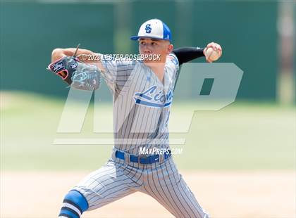 Thumbnail 3 in Santa Gertrudis Academy vs. London (UIL 3A Regional Finals) photogallery.