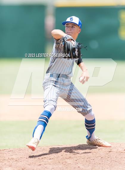 Thumbnail 2 in Santa Gertrudis Academy vs. London (UIL 3A Regional Finals) photogallery.