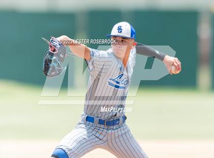 Thumbnail 3 in Santa Gertrudis Academy vs. London (UIL 3A Regional Finals) photogallery.