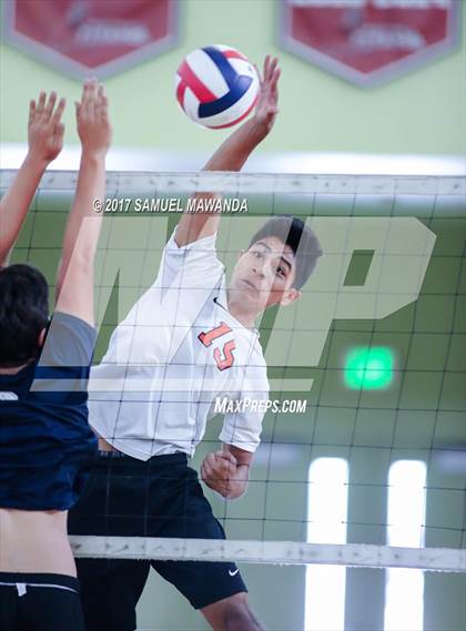 Thumbnail 1 in Bright Star vs. Lincoln (CIF LACS D4 Final) photogallery.