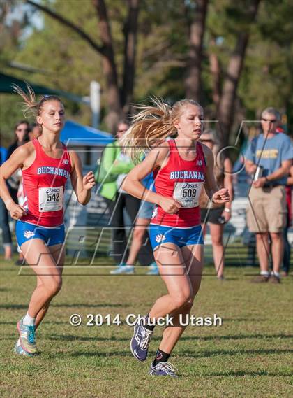 Thumbnail 3 in Clovis Invitational Girls 5K Championship Race photogallery.