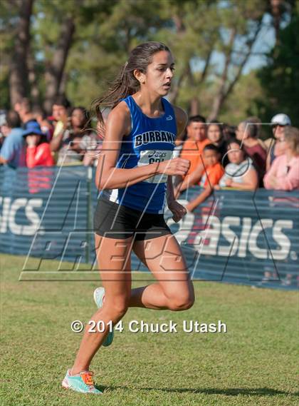 Thumbnail 2 in Clovis Invitational Girls 5K Championship Race photogallery.