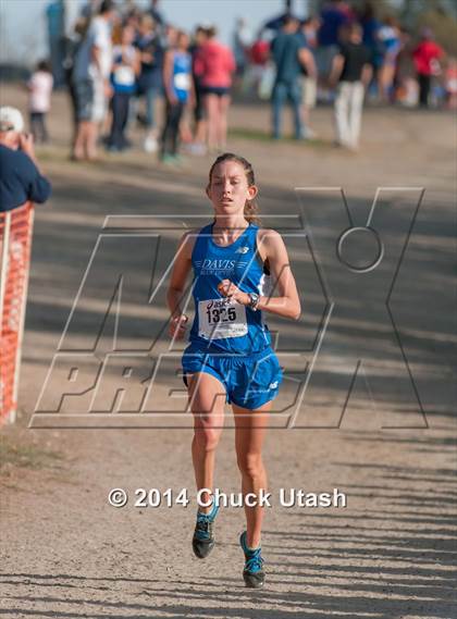 Thumbnail 2 in Clovis Invitational Girls 5K Championship Race photogallery.