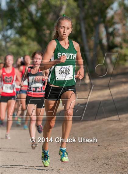 Thumbnail 1 in Clovis Invitational Girls 5K Championship Race photogallery.