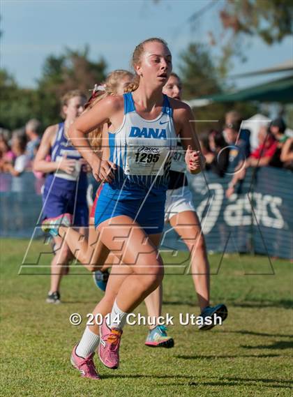 Thumbnail 2 in Clovis Invitational Girls 5K Championship Race photogallery.