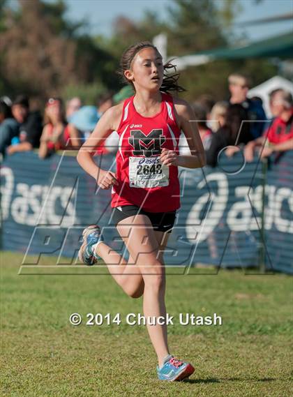 Thumbnail 1 in Clovis Invitational Girls 5K Championship Race photogallery.