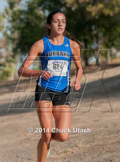 Thumbnail 2 in Clovis Invitational Girls 5K Championship Race photogallery.