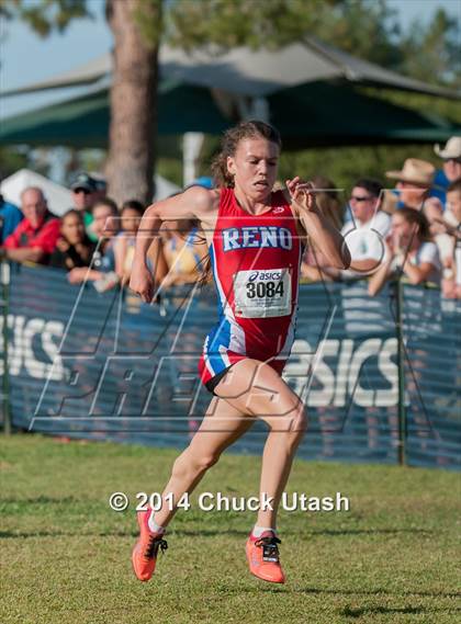 Thumbnail 2 in Clovis Invitational Girls 5K Championship Race photogallery.