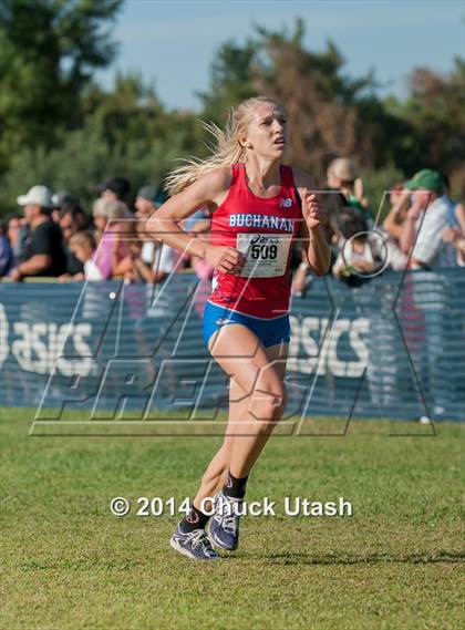 Thumbnail 1 in Clovis Invitational Girls 5K Championship Race photogallery.