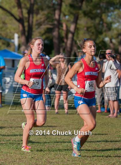 Thumbnail 1 in Clovis Invitational Girls 5K Championship Race photogallery.