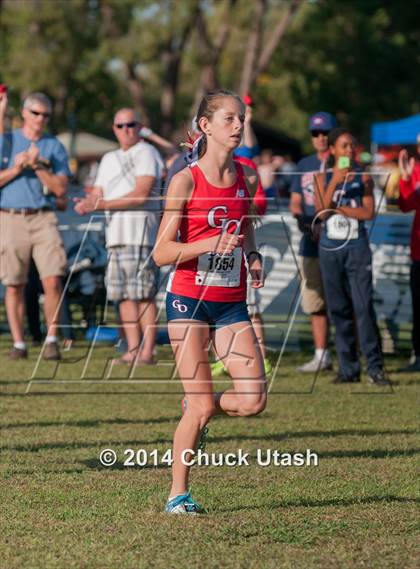 Thumbnail 2 in Clovis Invitational Girls 5K Championship Race photogallery.