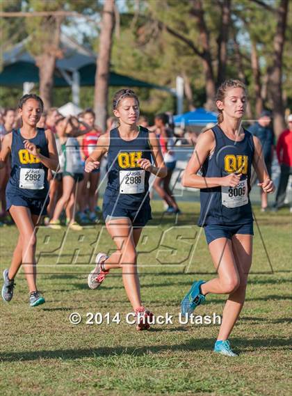 Thumbnail 2 in Clovis Invitational Girls 5K Championship Race photogallery.