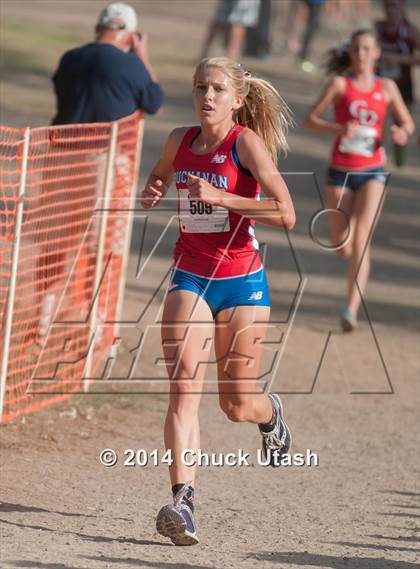 Thumbnail 3 in Clovis Invitational Girls 5K Championship Race photogallery.