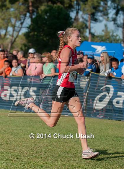 Thumbnail 1 in Clovis Invitational Girls 5K Championship Race photogallery.