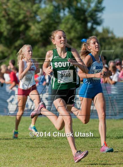 Thumbnail 2 in Clovis Invitational Girls 5K Championship Race photogallery.
