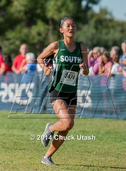 Thumbnail 3 in Clovis Invitational Girls 5K Championship Race photogallery.