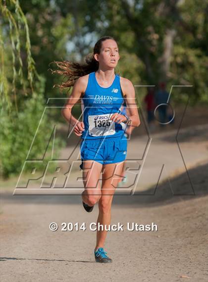 Thumbnail 1 in Clovis Invitational Girls 5K Championship Race photogallery.