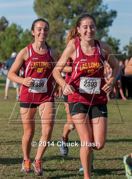 Thumbnail 3 in Clovis Invitational Girls 5K Championship Race photogallery.
