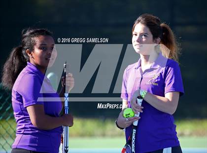 Thumbnail 2 in Monte Vista vs Oakland Tech (CIF NorCal Regional Team Tennis Championships) photogallery.