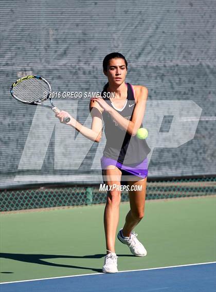 Thumbnail 3 in Monte Vista vs Oakland Tech (CIF NorCal Regional Team Tennis Championships) photogallery.