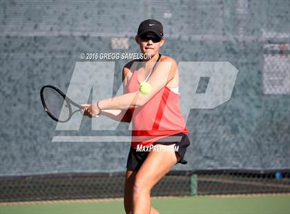 Thumbnail 3 in Monte Vista vs Oakland Tech (CIF NorCal Regional Team Tennis Championships) photogallery.