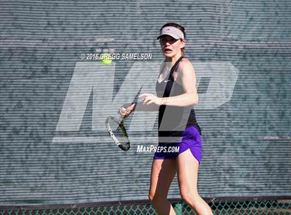 Thumbnail 2 in Monte Vista vs Oakland Tech (CIF NorCal Regional Team Tennis Championships) photogallery.