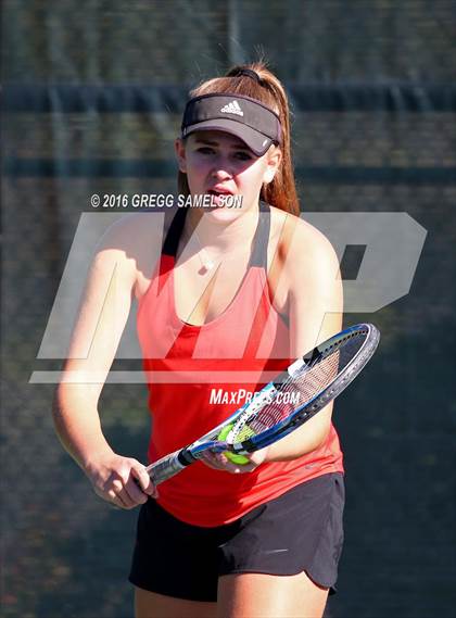 Thumbnail 1 in Monte Vista vs Oakland Tech (CIF NorCal Regional Team Tennis Championships) photogallery.
