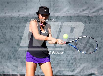 Thumbnail 3 in Monte Vista vs Oakland Tech (CIF NorCal Regional Team Tennis Championships) photogallery.
