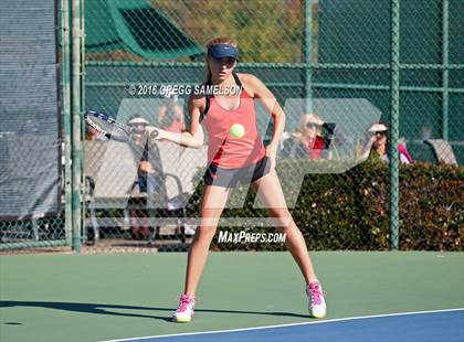 Thumbnail 2 in Monte Vista vs Oakland Tech (CIF NorCal Regional Team Tennis Championships) photogallery.