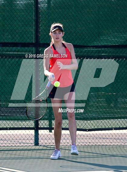 Thumbnail 1 in Monte Vista vs Oakland Tech (CIF NorCal Regional Team Tennis Championships) photogallery.