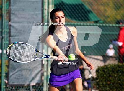 Thumbnail 3 in Monte Vista vs Oakland Tech (CIF NorCal Regional Team Tennis Championships) photogallery.