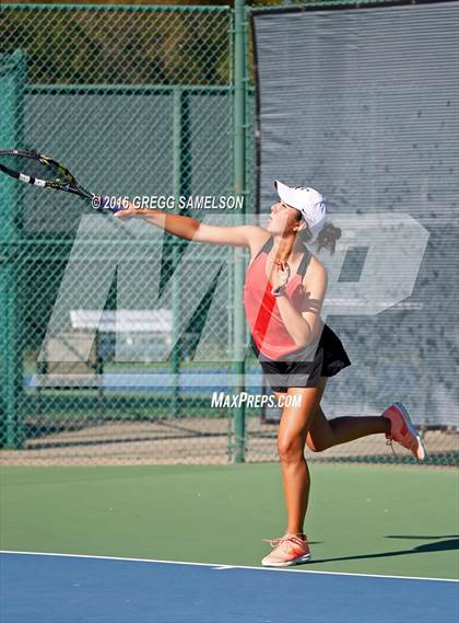 Thumbnail 3 in Monte Vista vs Oakland Tech (CIF NorCal Regional Team Tennis Championships) photogallery.
