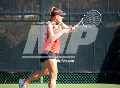 Thumbnail 3 in Monte Vista vs Oakland Tech (CIF NorCal Regional Team Tennis Championships) photogallery.