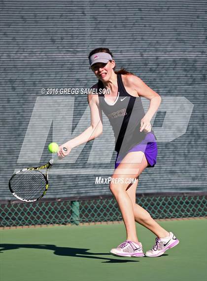 Thumbnail 3 in Monte Vista vs Oakland Tech (CIF NorCal Regional Team Tennis Championships) photogallery.